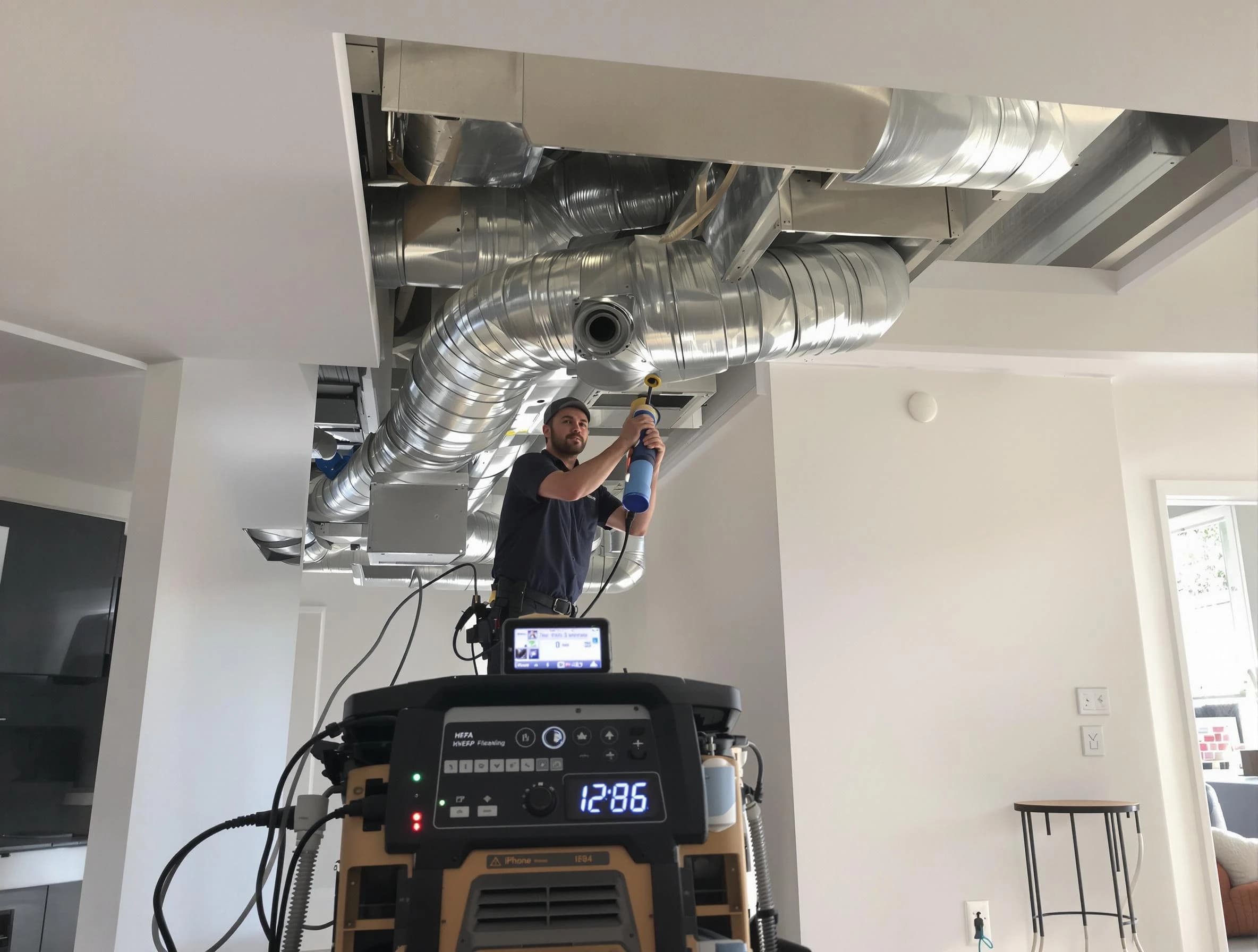 Advanced pure air duct cleaning by Easton Air Duct Cleaning in Easton
