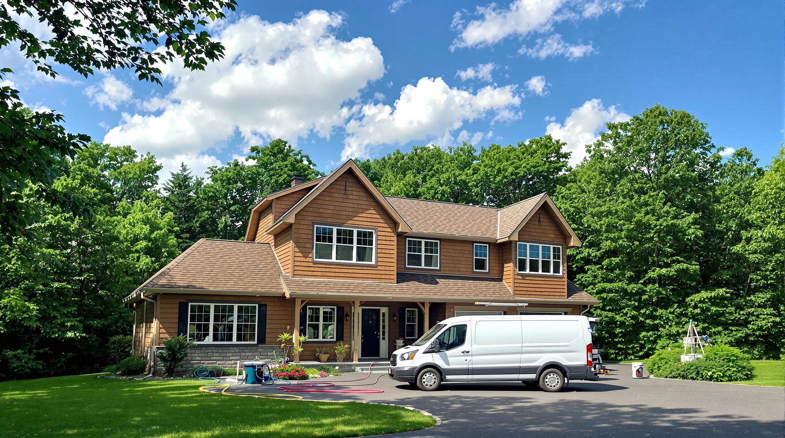 Easton Air Duct Cleaning air duct cleaning crew working in Sharon, MA