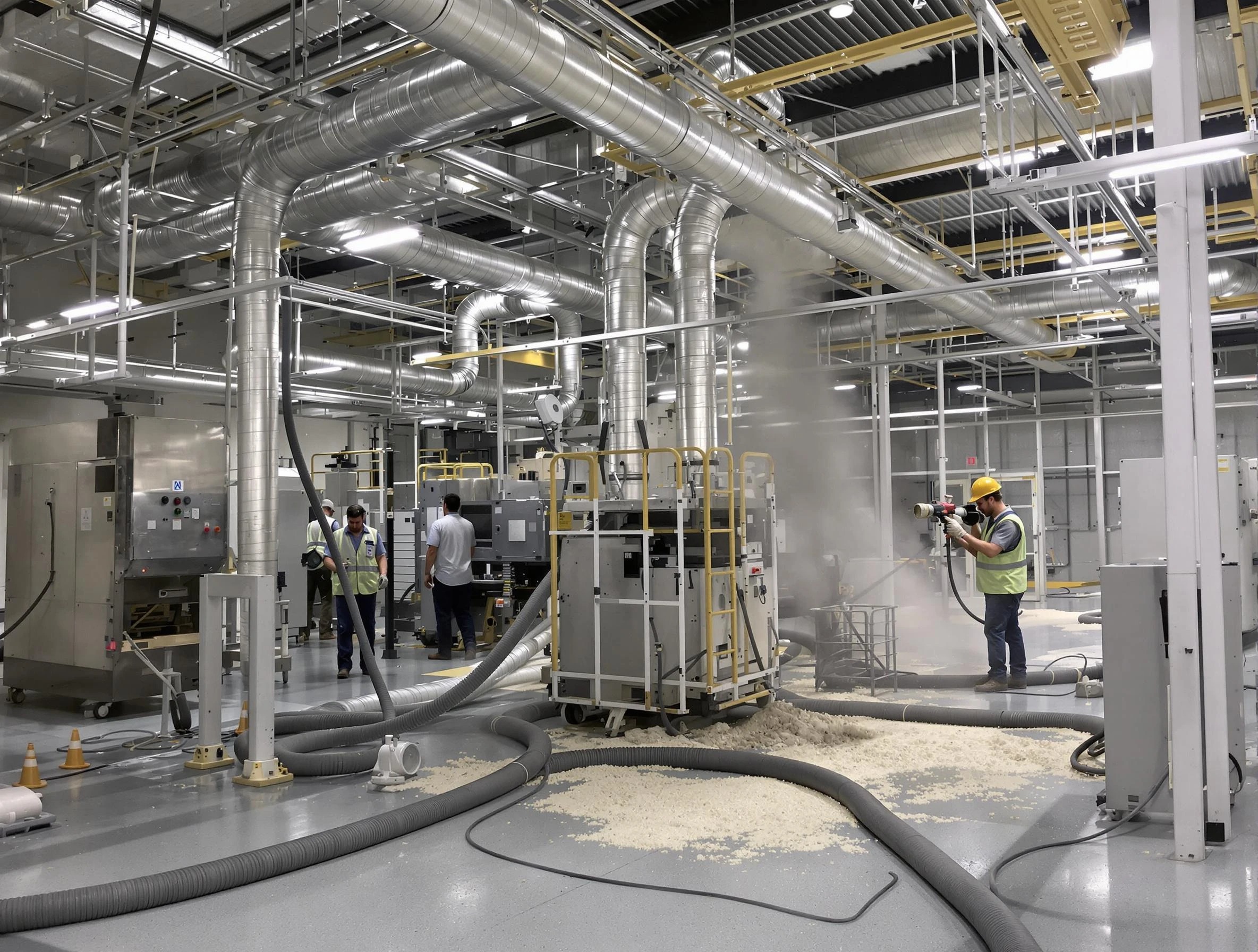 Heavy-duty industrial duct cleaning by Easton Air Duct Cleaning in Easton